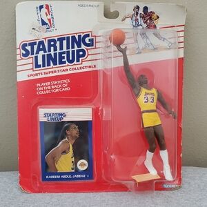 Starting Lineup 1988 Kareem Abdul-Jabbar Action Figure